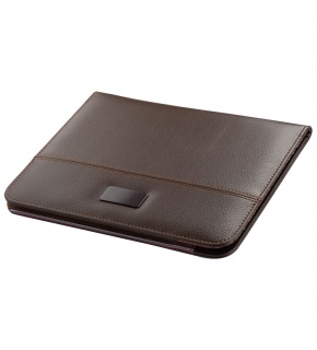 Teczka A5 ze skóry MAGNETIC - brąz
