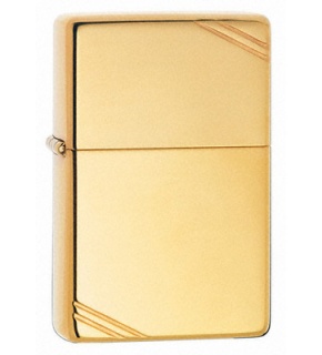 ZIPPO 270 VINTAGE High Polish Brass