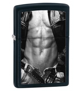 ZIPPO 28317 MAN BLACK MATTE